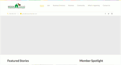 Desktop Screenshot of missionchamber.com